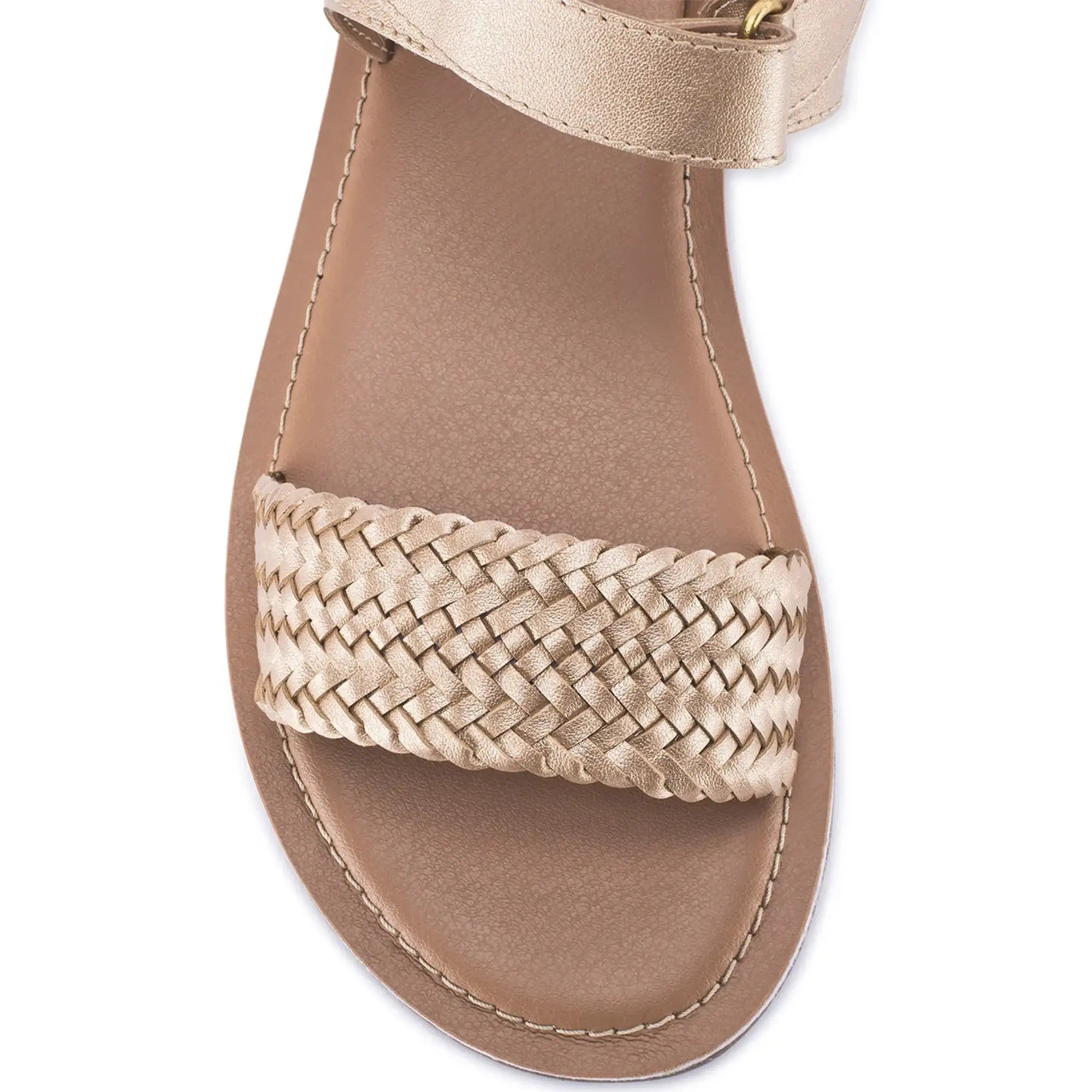 Mary Sia Gold Flats - Lino Perros