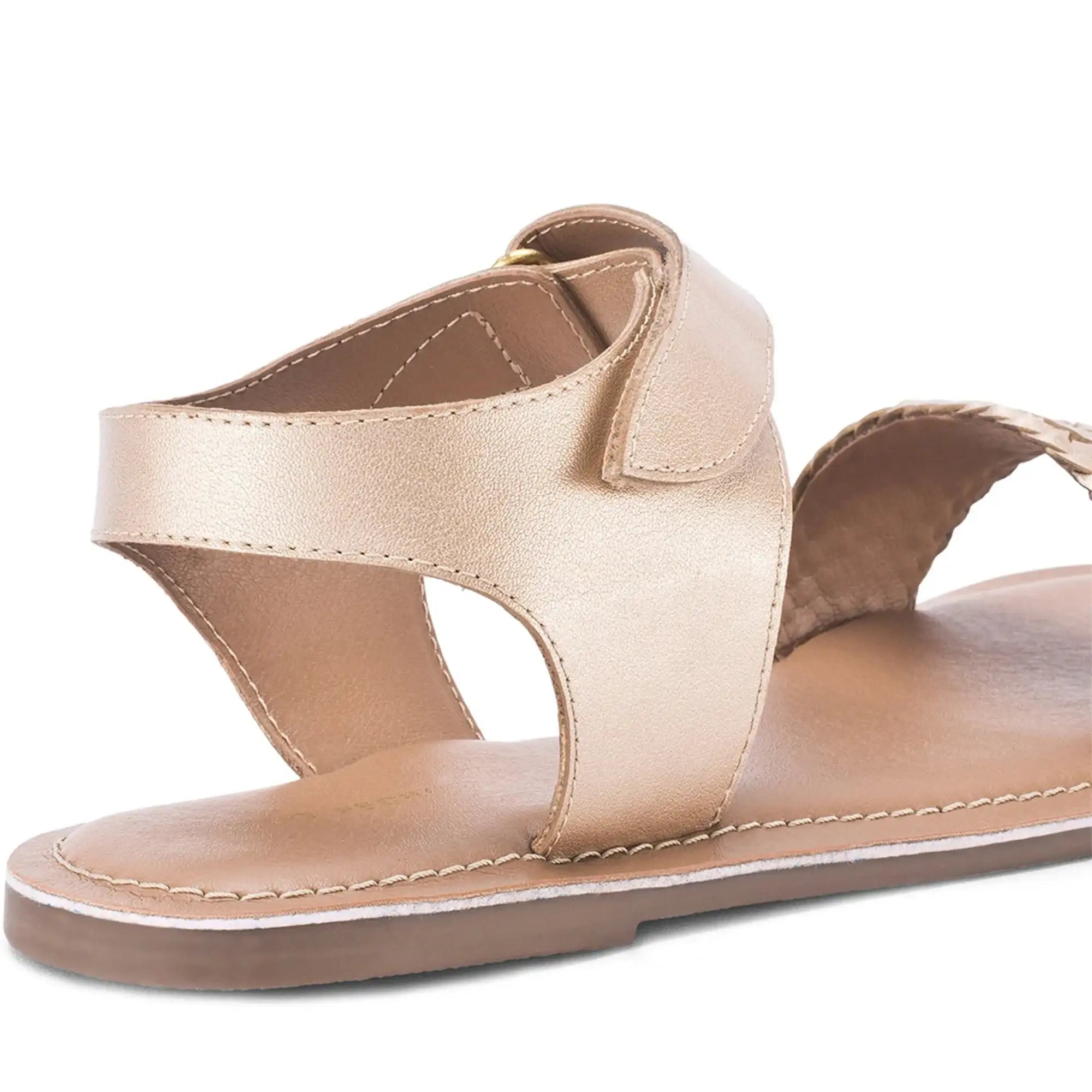 Mary Sia Gold Flats - Lino Perros