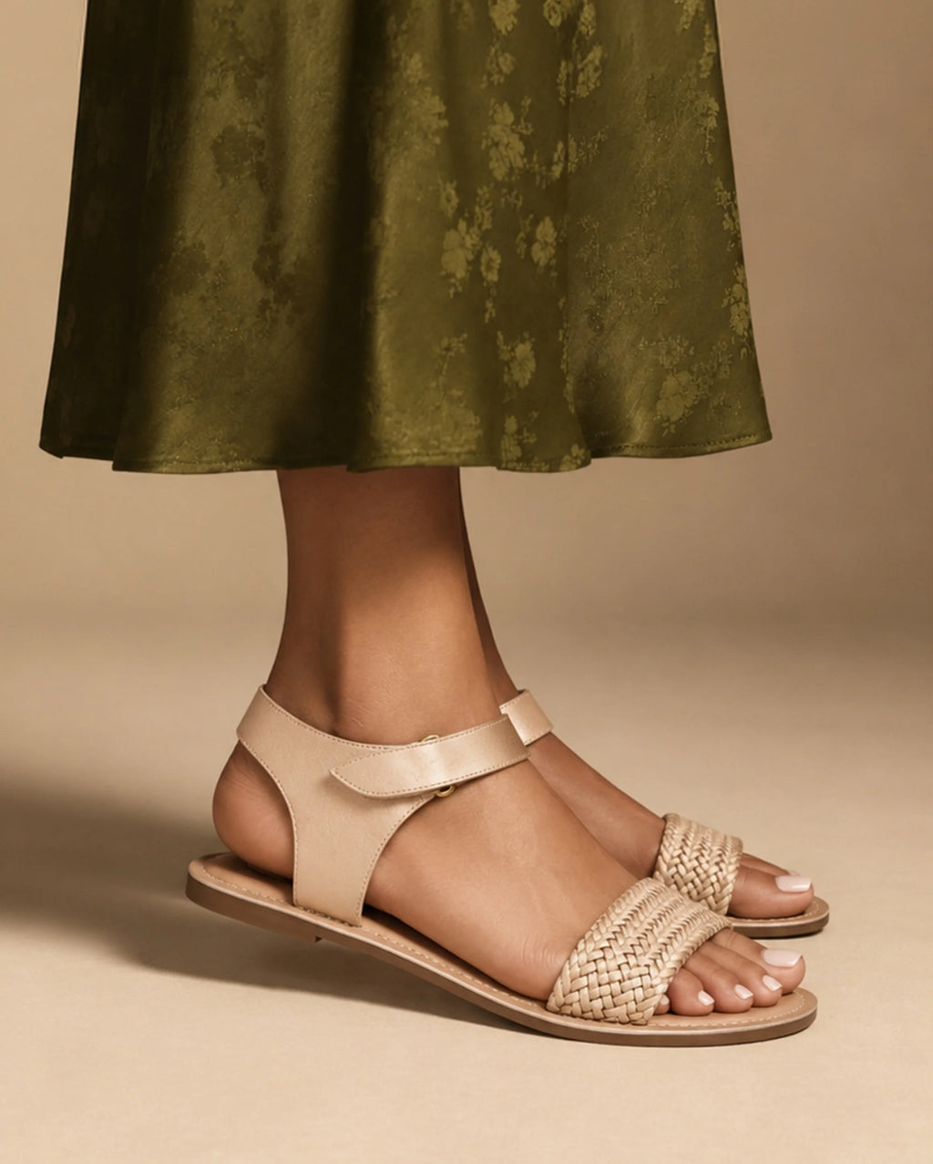 Mary Sia Gold Flats - Lino Perros