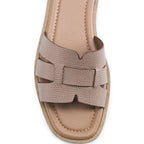 Mary Elara Beige Flats - Lino Perros