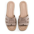 Mary Elara Beige Flats - Lino Perros