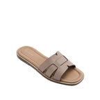 Mary Elara Beige Flats - Lino Perros