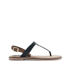 Victoria Lumi Black Flats - Lino Perros