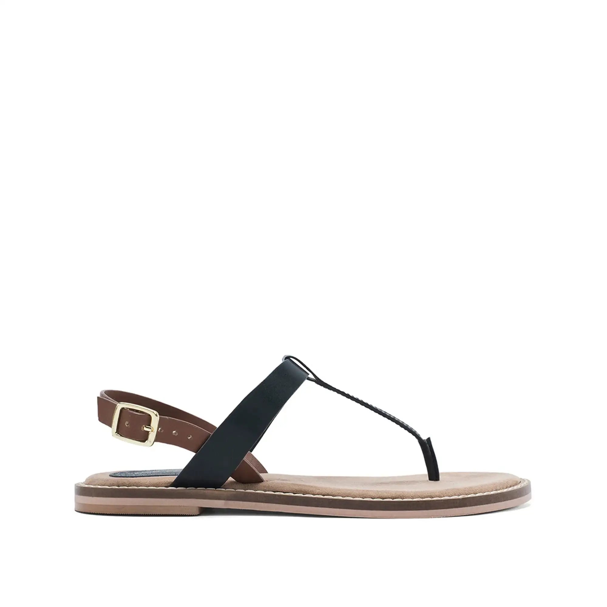 Victoria Lumi Black Flats - Lino Perros