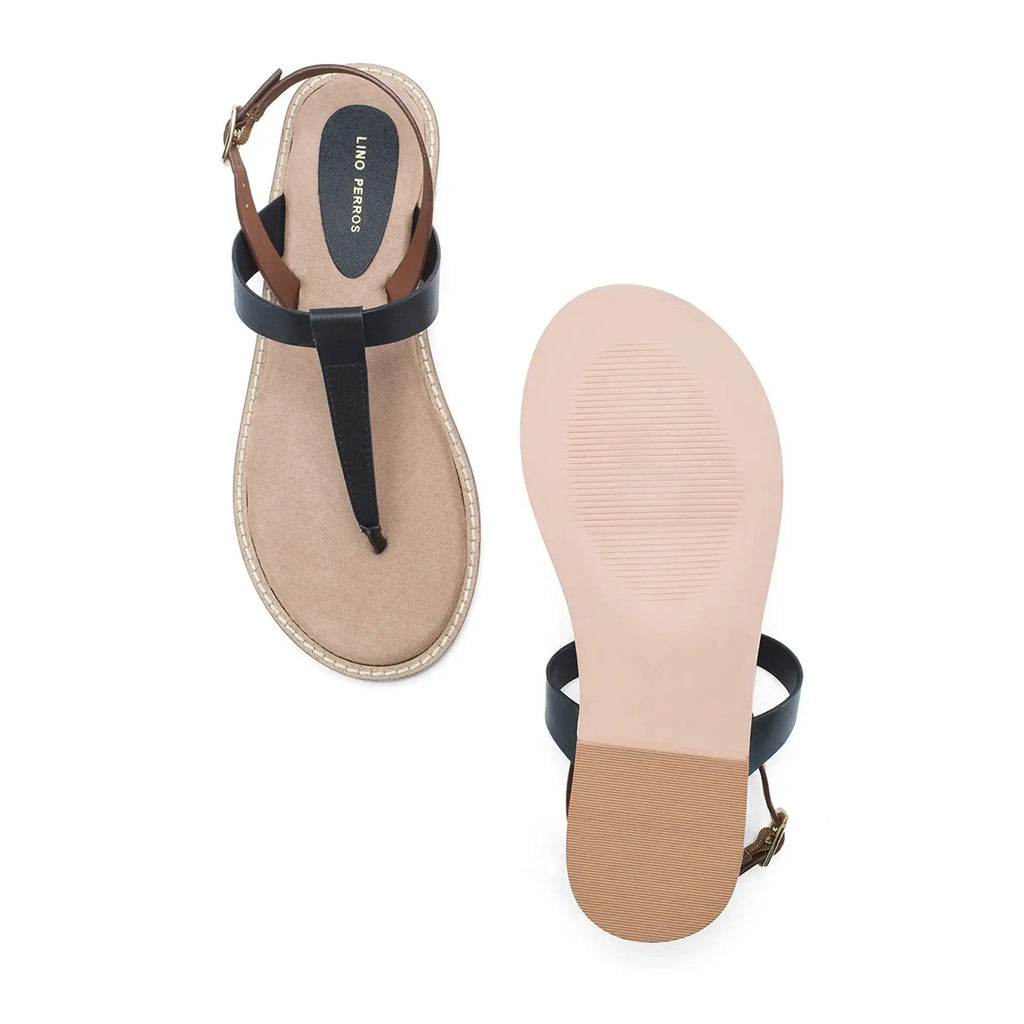 Victoria Lumi Black Flats - Lino Perros