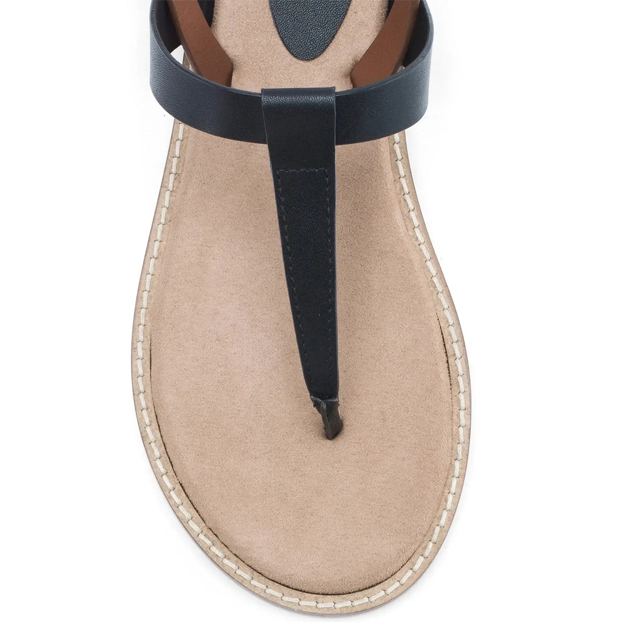 Victoria Lumi Black Flats - Lino Perros