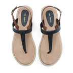 Victoria Lumi Black Flats - Lino Perros