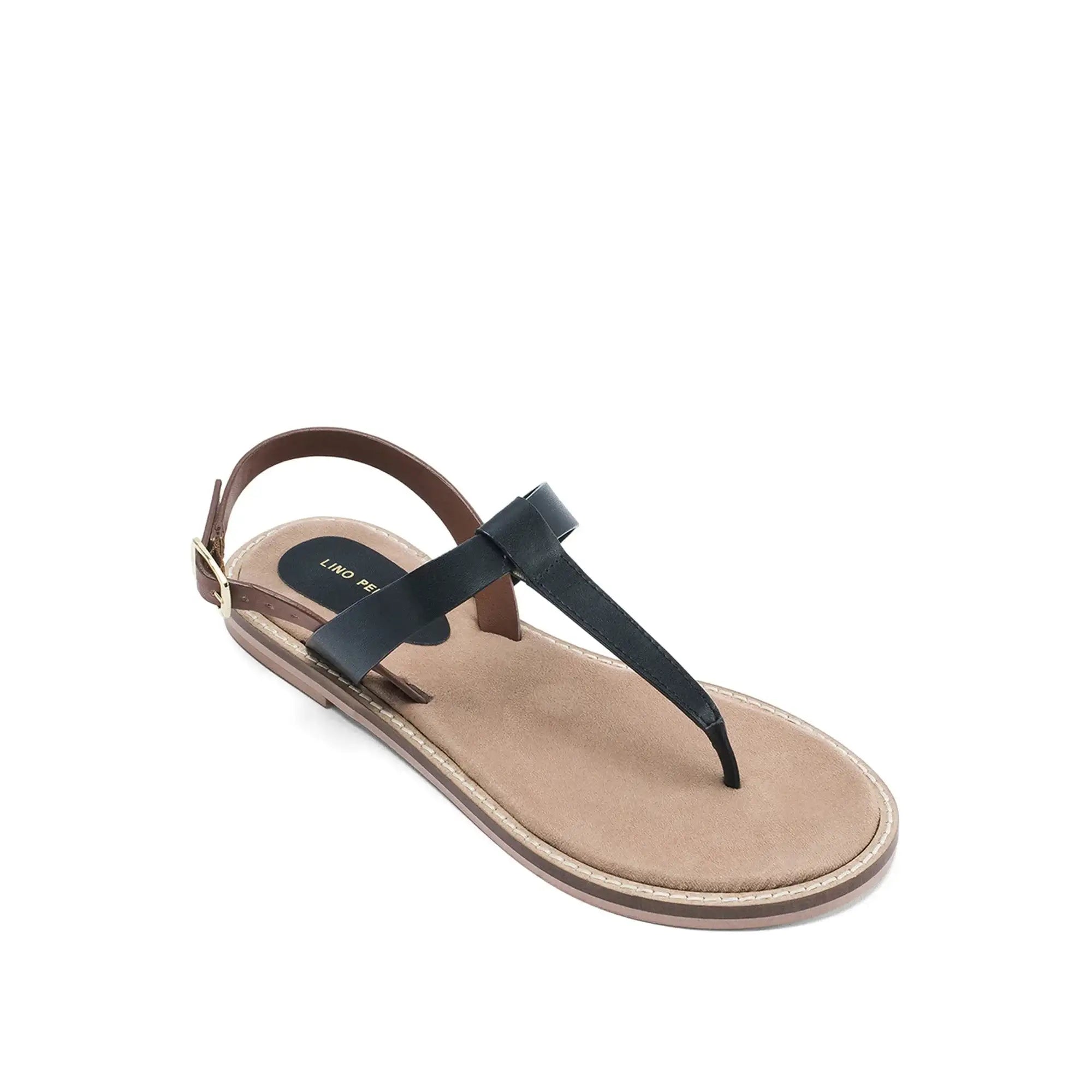 Victoria Lumi Black Flats - Lino Perros