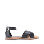 Victoria Amélie Black Flats - Lino Perros