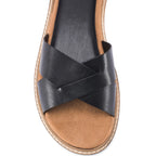 Victoria Amélie Black Flats - Lino Perros