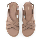 Harper Alba Beige Flats - Lino Perros