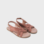 Harper Alba Pink Flats - Lino Perros