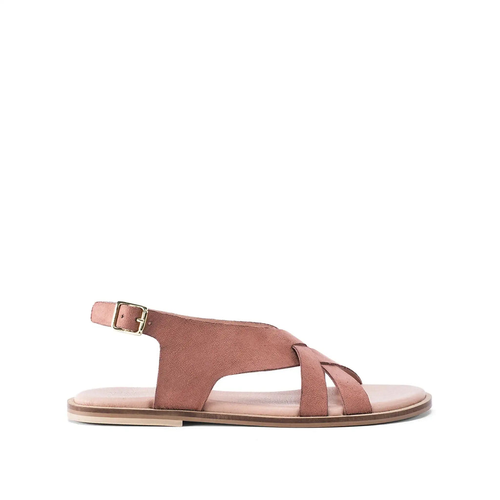 Harper Alba Pink Flats - Lino Perros