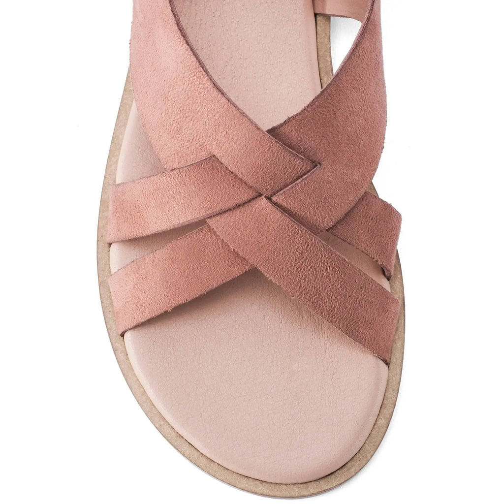 Harper Alba Pink Flats - Lino Perros