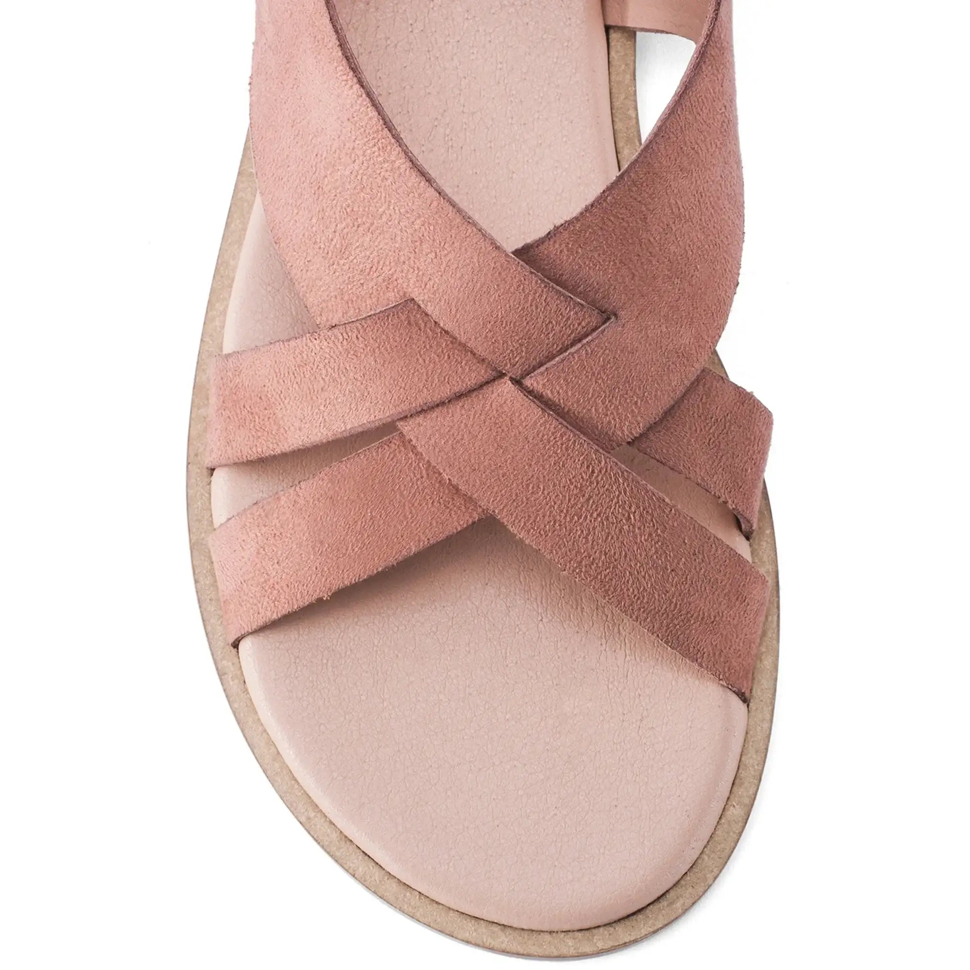 Harper Alba Pink Flats - Lino Perros