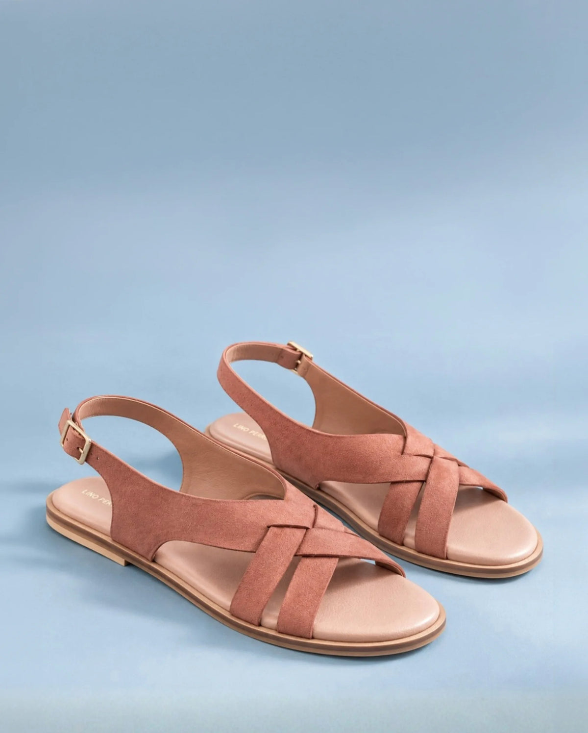 Harper Alba Pink Flats - Lino Perros