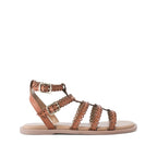 Harper Rue Tan Flats - Lino Perros