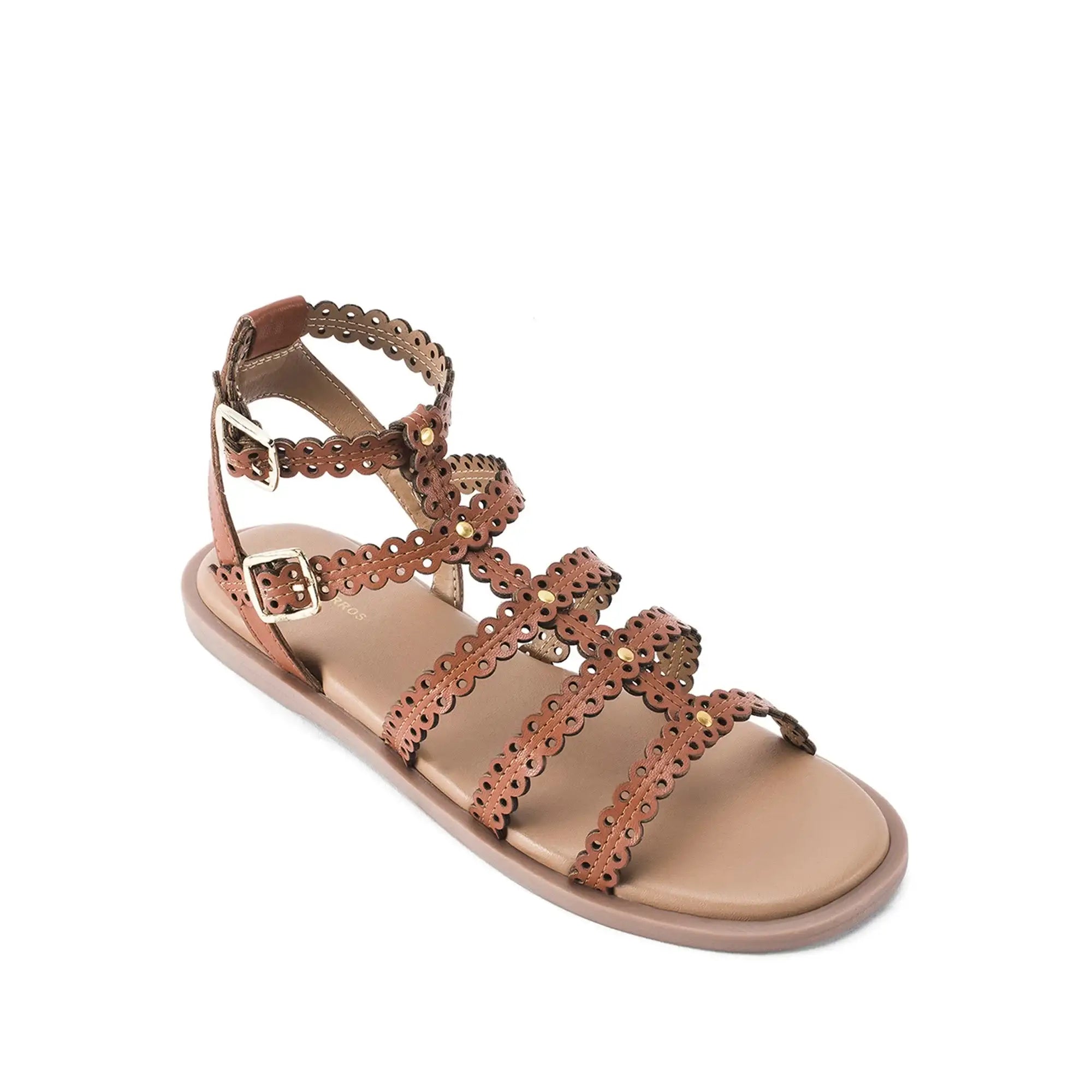 Harper Rue Tan Flats - Lino Perros