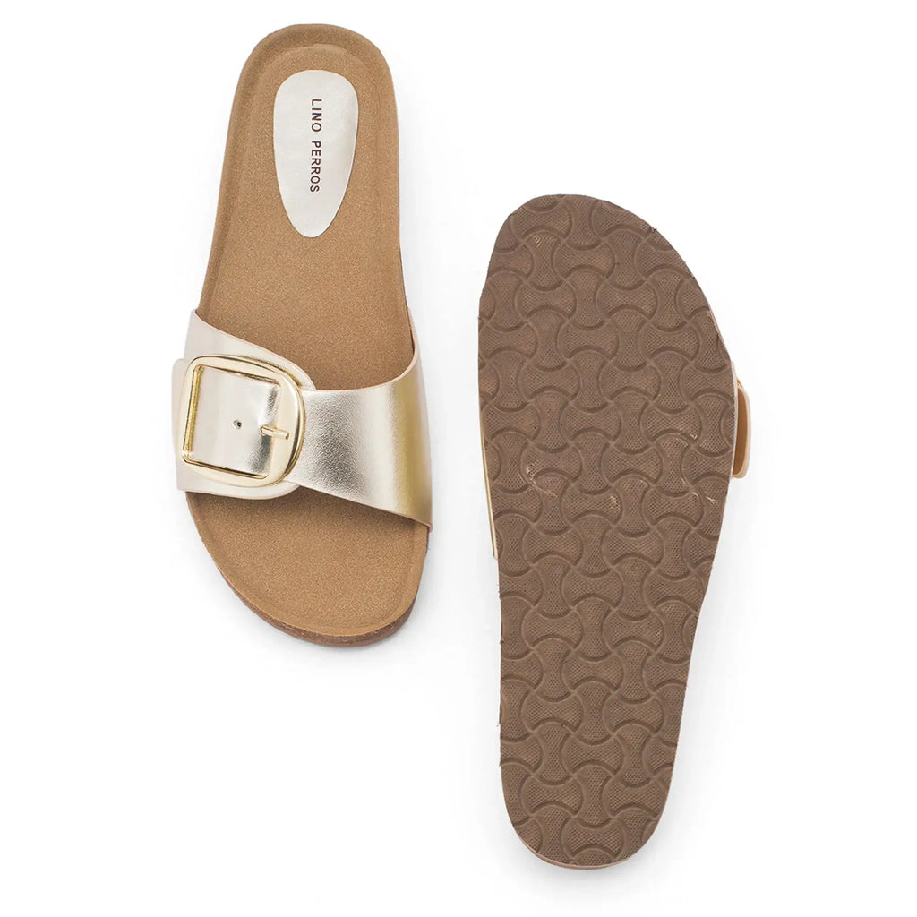 Mary Stella Gold Flats - Lino Perros