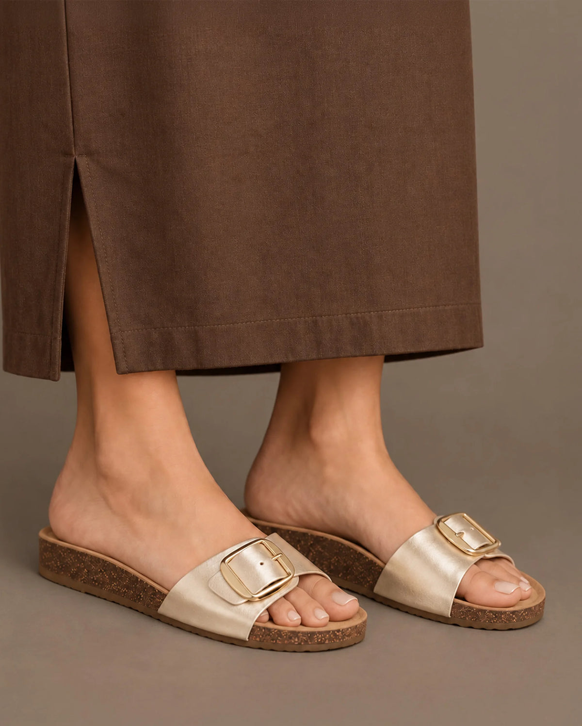 Mary Stella Gold Flats - Lino Perros