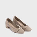 Hepburn Nova Beige Heels - Lino Perros