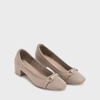 Hepburn Nova Beige Heels - Lino Perros