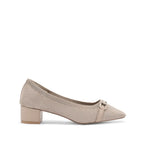 Hepburn Nova Beige Heels - Lino Perros