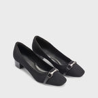 Hepburn Nova Black Heels - Lino Perros