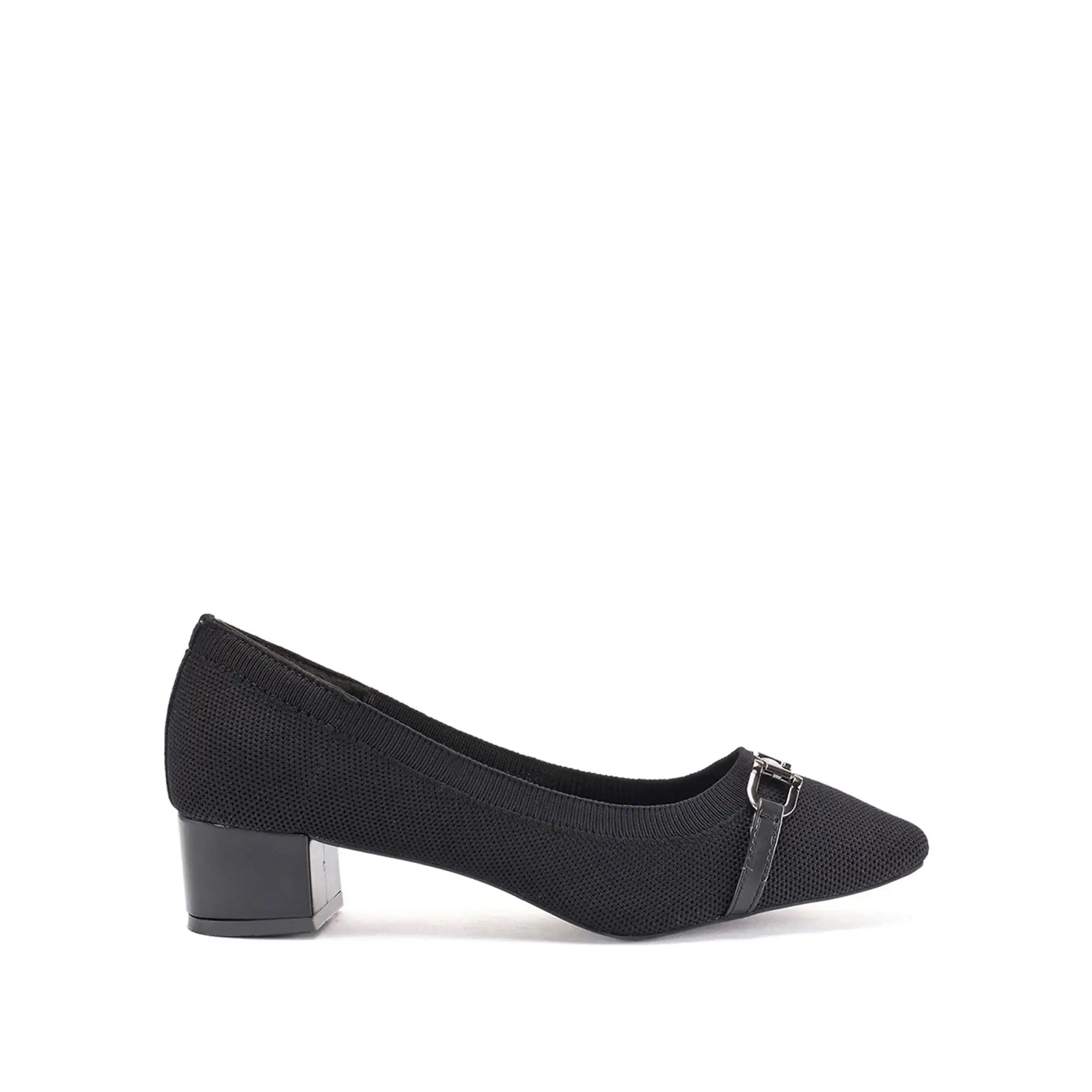 Hepburn Nova Black Heels - Lino Perros