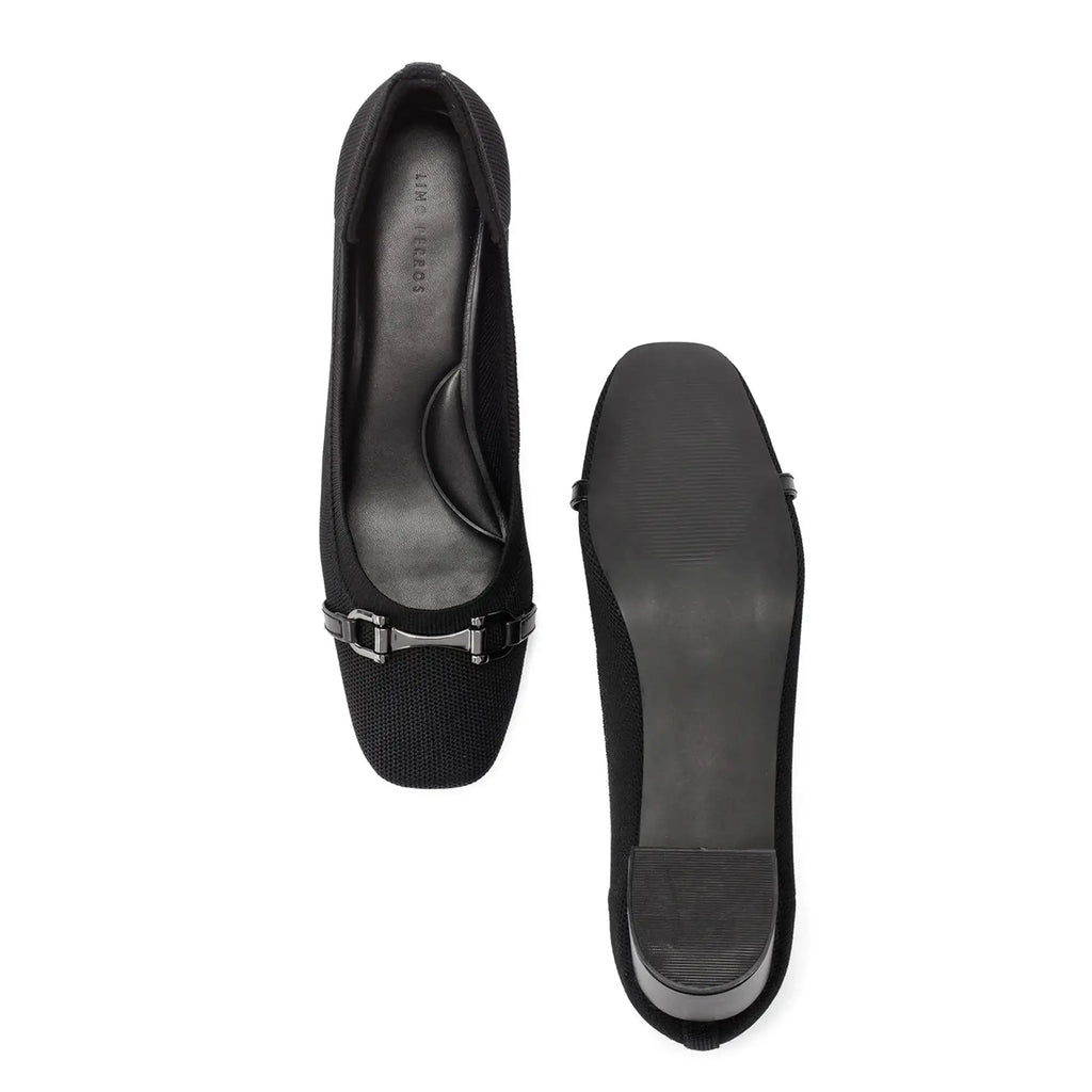 Hepburn Nova Black Heels - Lino Perros