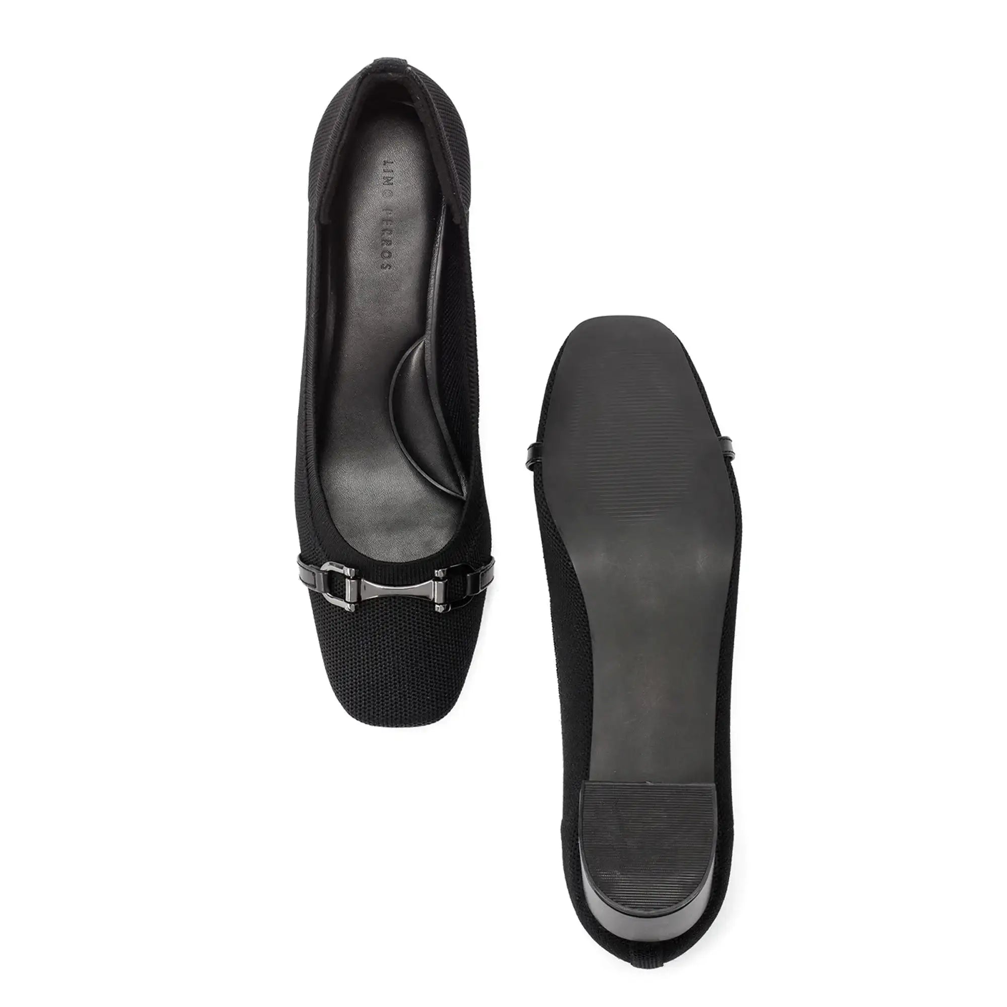 Hepburn Nova Black Heels - Lino Perros