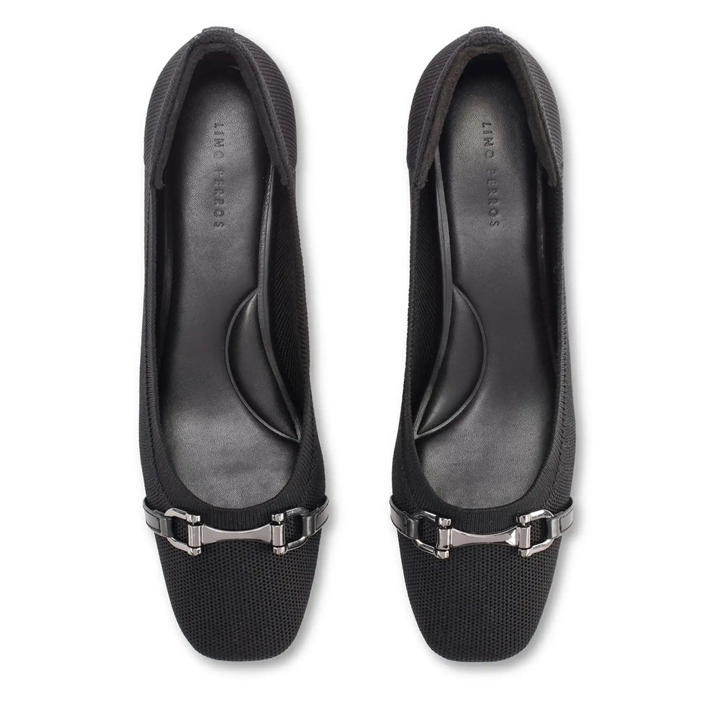 Hepburn Nova Black Heels - Lino Perros