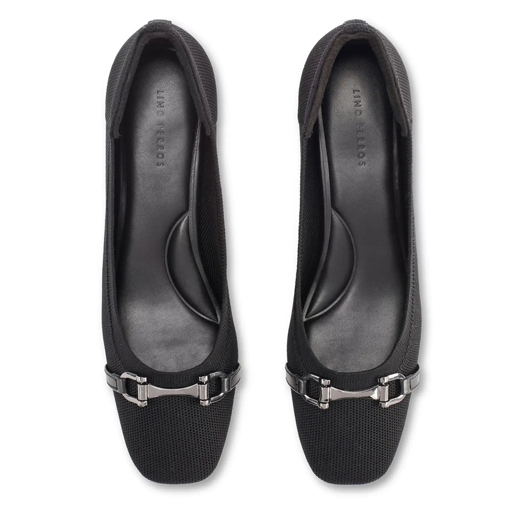Hepburn Nova Black Heels - Lino Perros