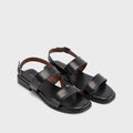 Harper Clair Black Flats - Lino Perros