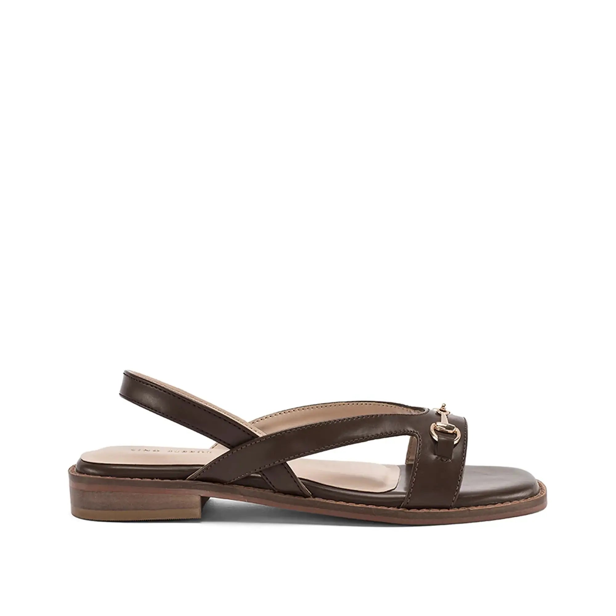 Victoria Sabine Brown Flats - Lino Perros