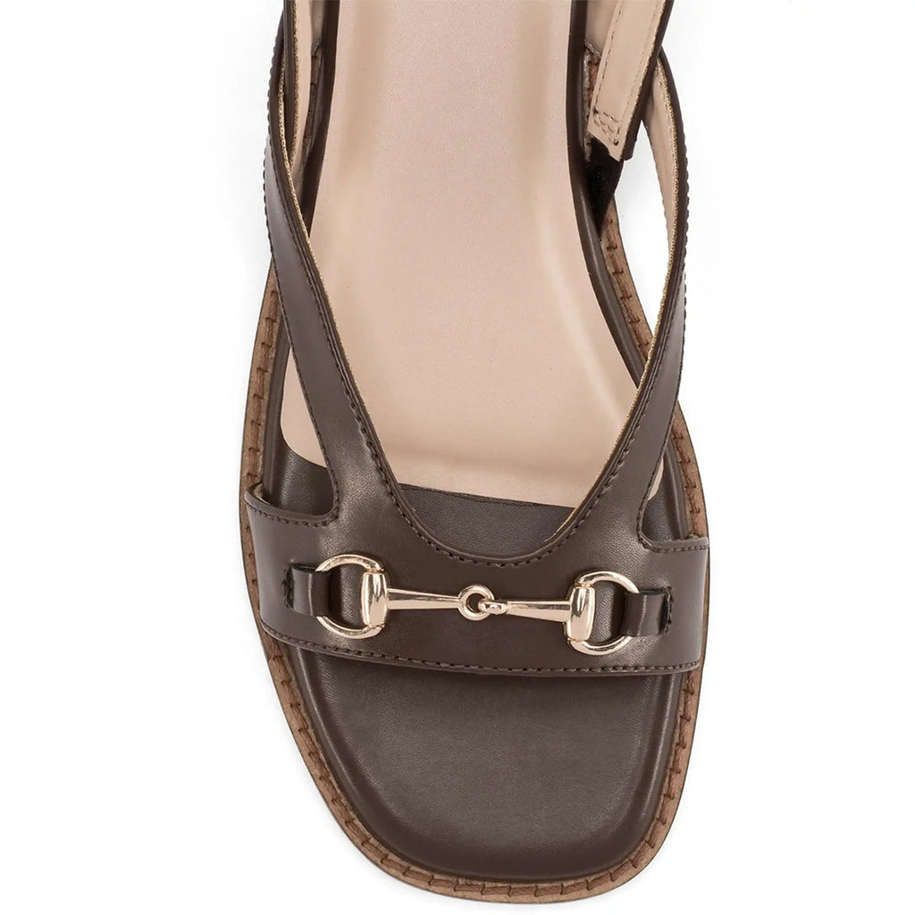 Victoria Sabine Brown Flats - Lino Perros