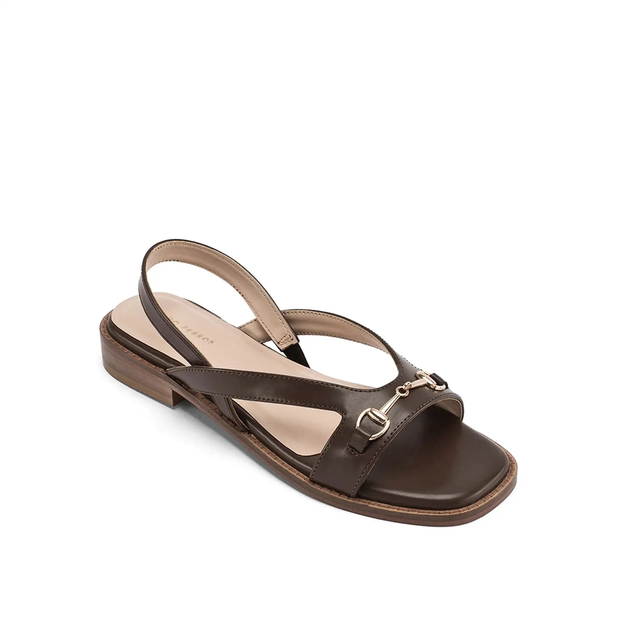 Victoria Sabine Brown Flats - Lino Perros
