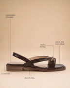 Victoria Sabine Brown Flats - Lino Perros