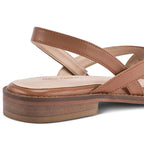 Victoria Sabine Tan Flats - Lino Perros