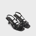 Victoria Aira Black Heels - Lino Perros