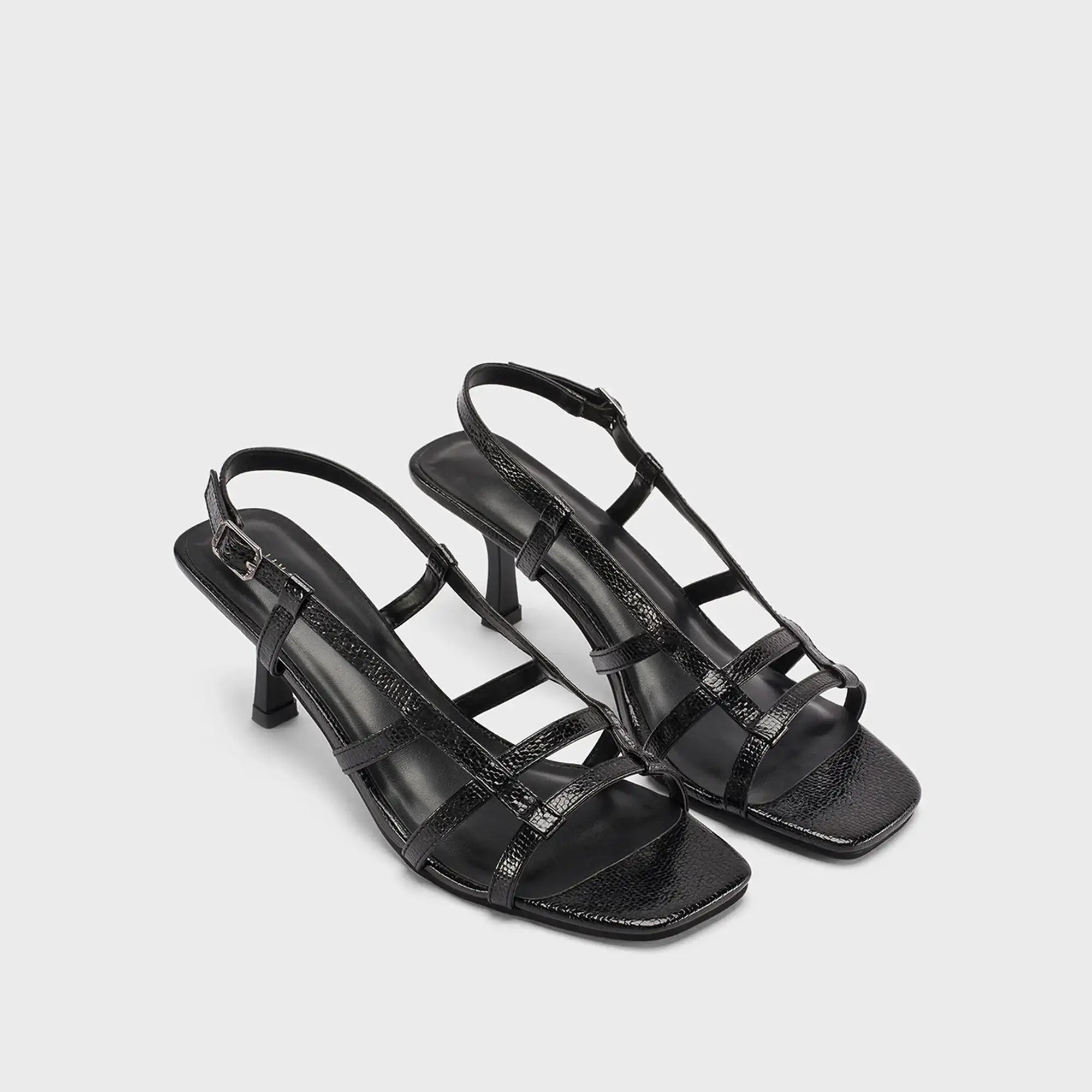 Victoria Aira Black Heels - Lino Perros
