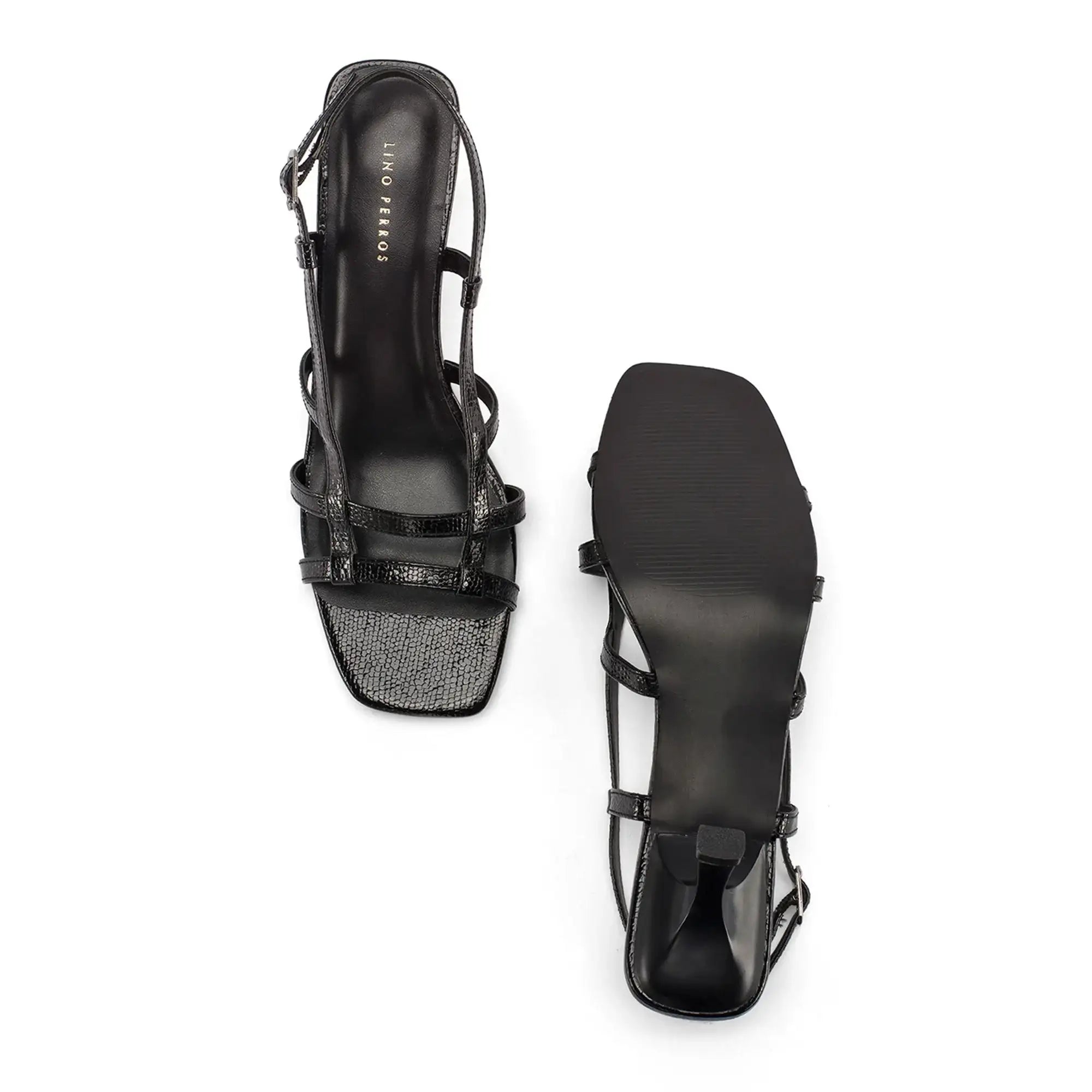 Victoria Aira Black Heels - Lino Perros