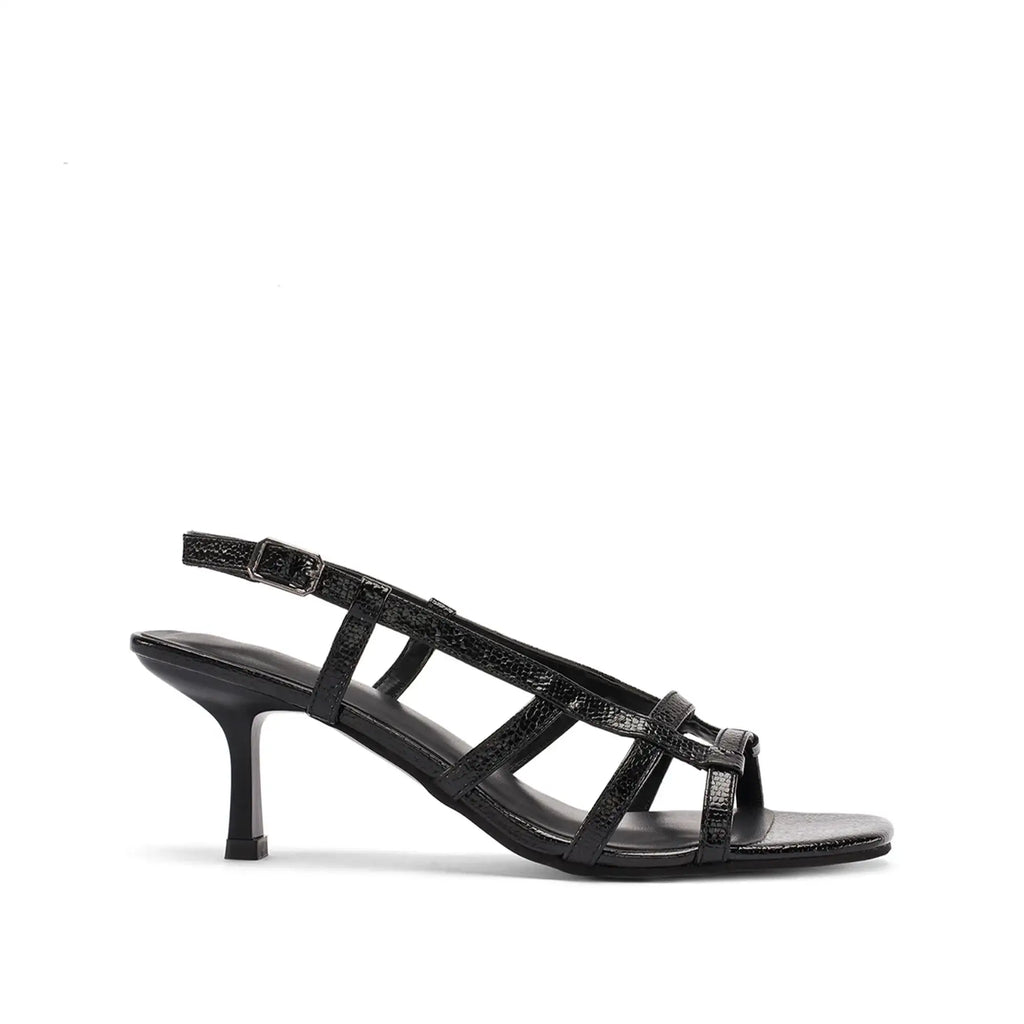 Victoria Aira Black Heels - Lino Perros