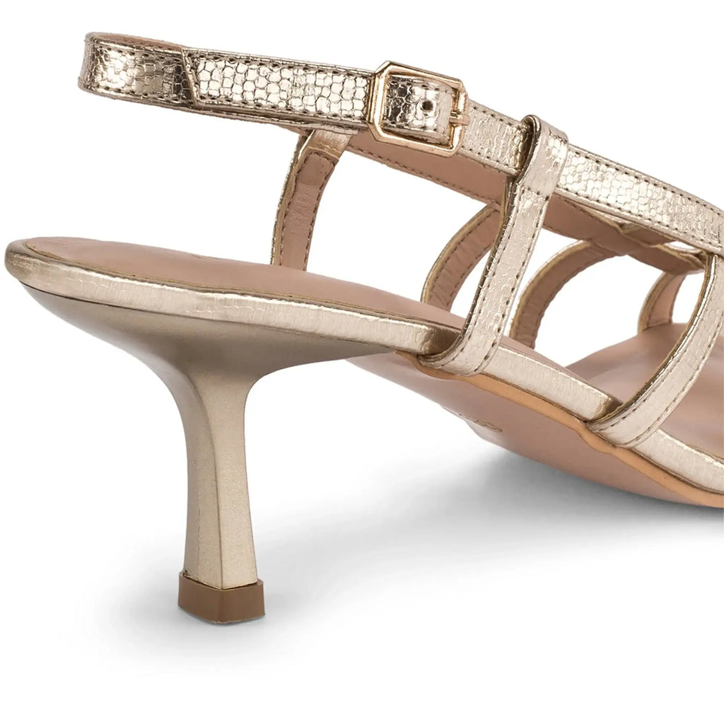 Victoria Aira Golden Heels - Lino Perros