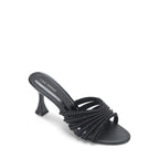 Victoria Pearl Black Heels - Lino Perros