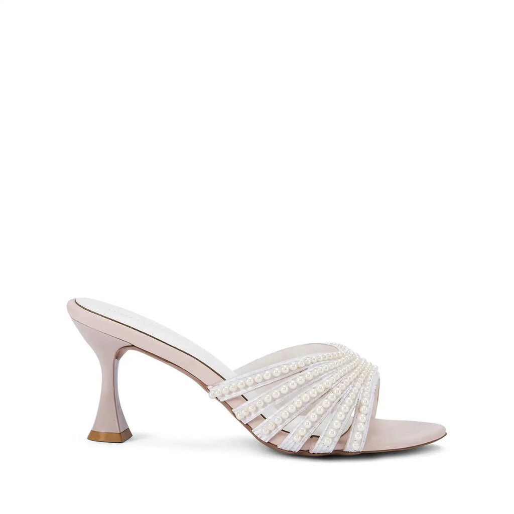 Victoria Pearl Pink Heels - Lino Perros