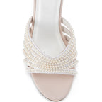 Victoria Pearl Pink Heels - Lino Perros