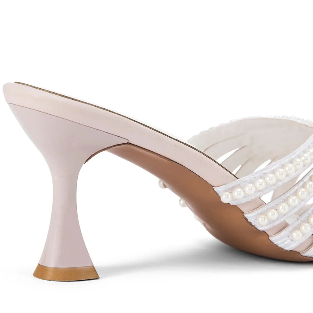 Victoria Pearl Pink Heels - Lino Perros