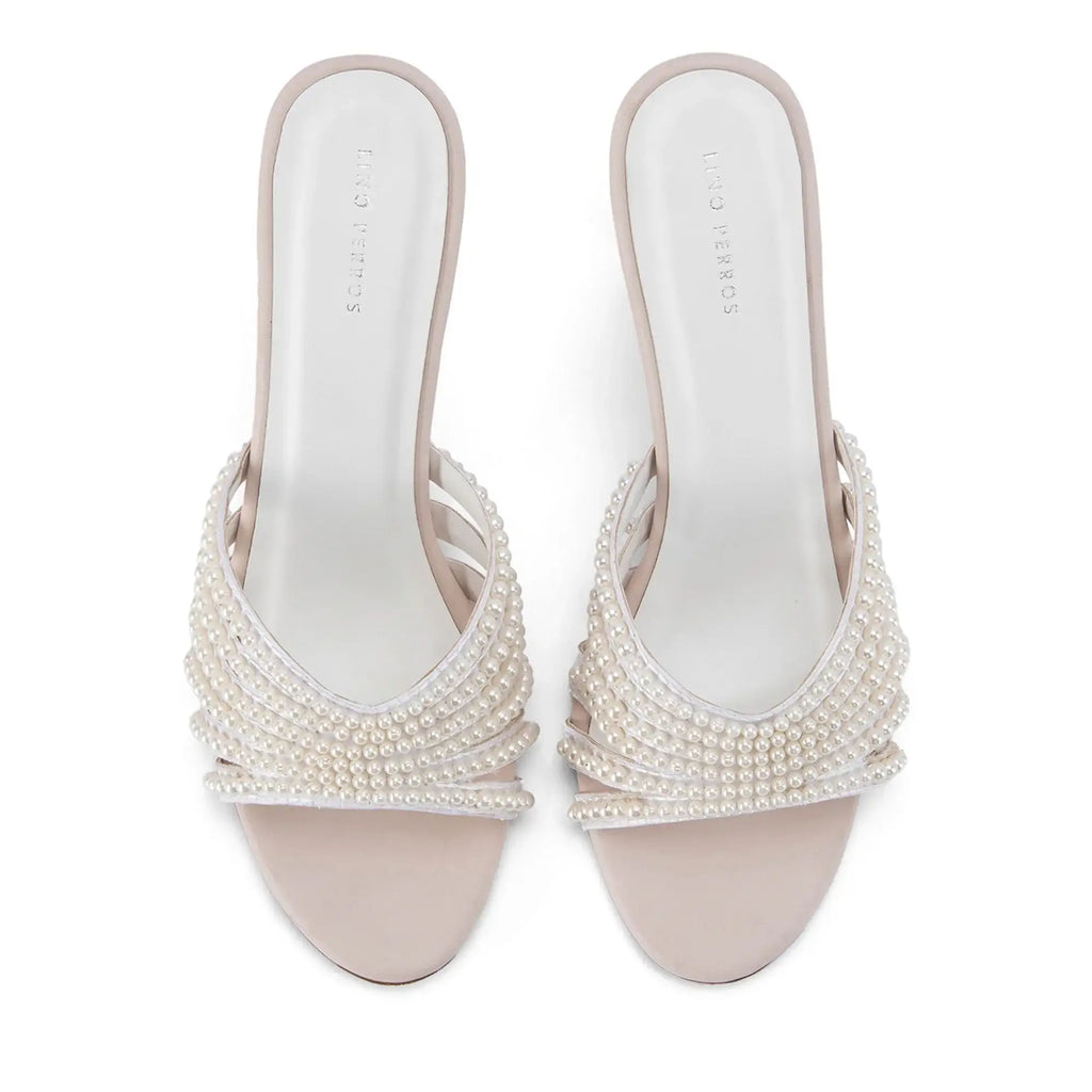 Victoria Pearl Pink Heels - Lino Perros
