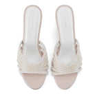 Victoria Pearl Pink Heels - Lino Perros